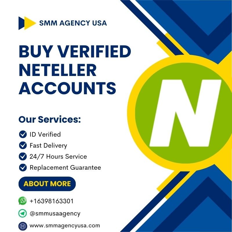 Buy verified neteller accounts